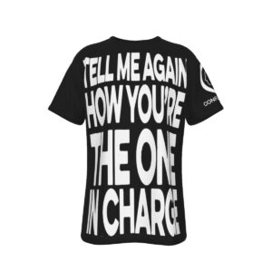 Tell Me Again | Black Men's O-Neck T-Shirt