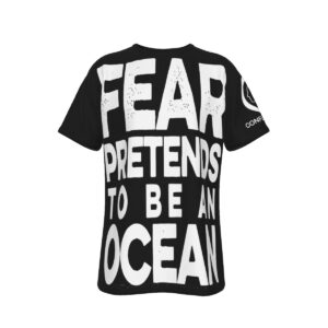 Fear pretends | Black Men's O-Neck T-Shirt