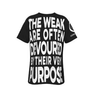 The Weak | Black Men's O-Neck T-Shirt