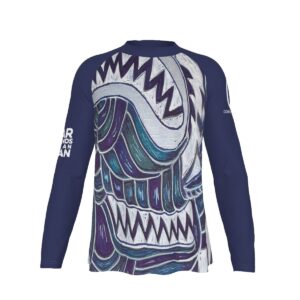 Fear Pretends to be an Ocean | Men's Long Sleeve Tight surf clothing